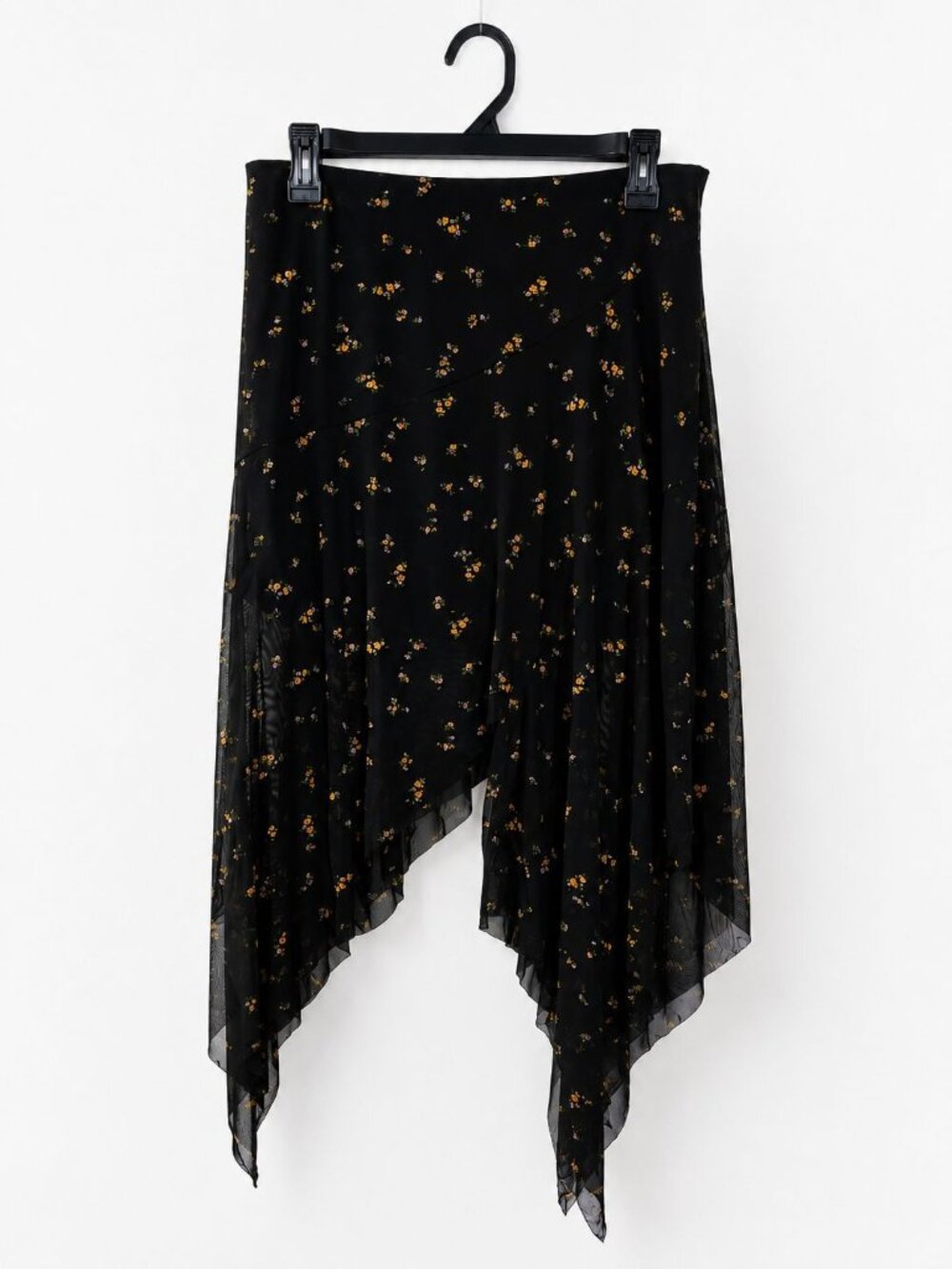 Women's 2-Piece Patchwork Crop Top Handkerchief Skirt Set Size M (8-10) NWT - Picture 4 of 7